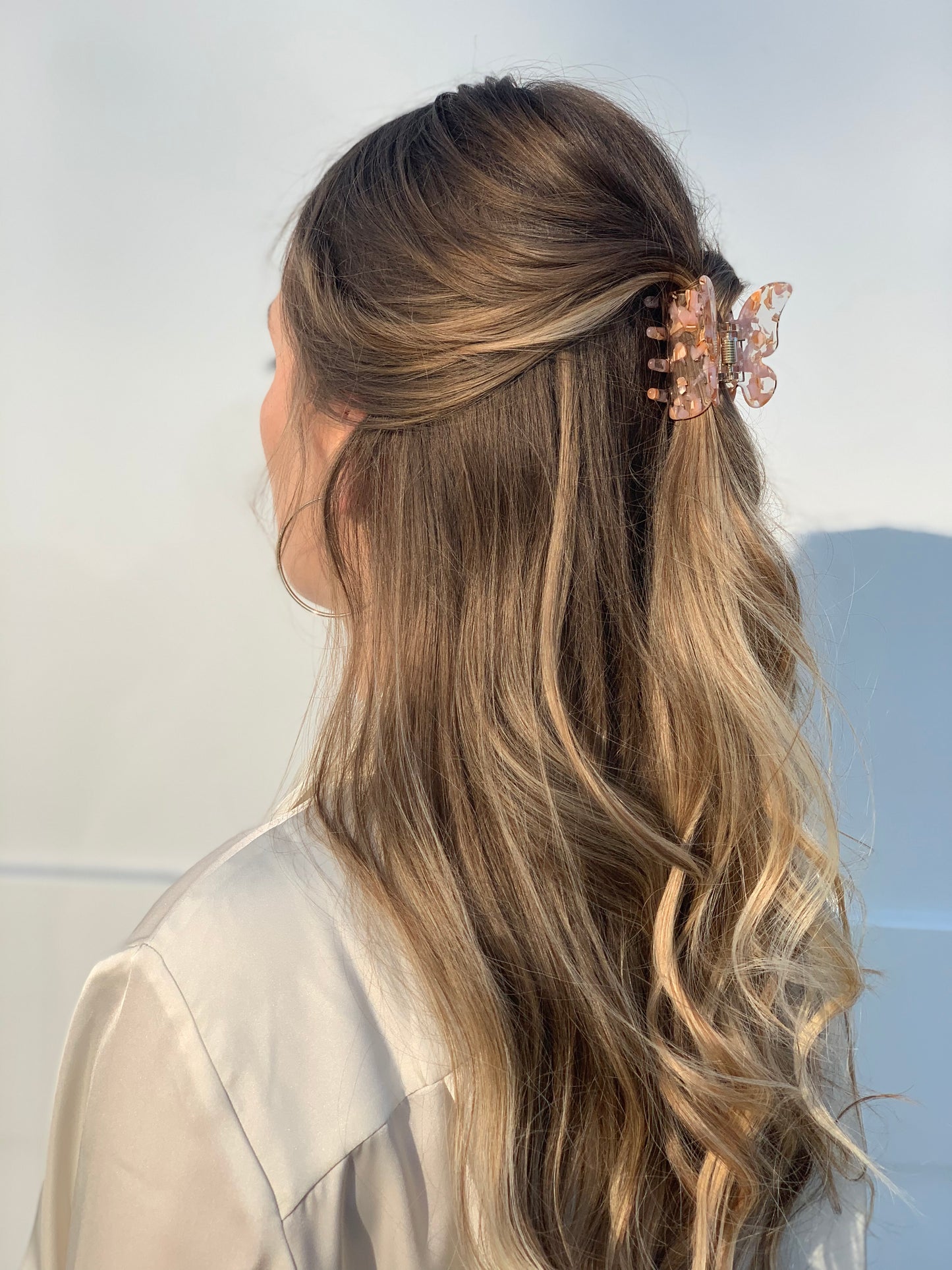 Haarklammer MARBELLA rosé