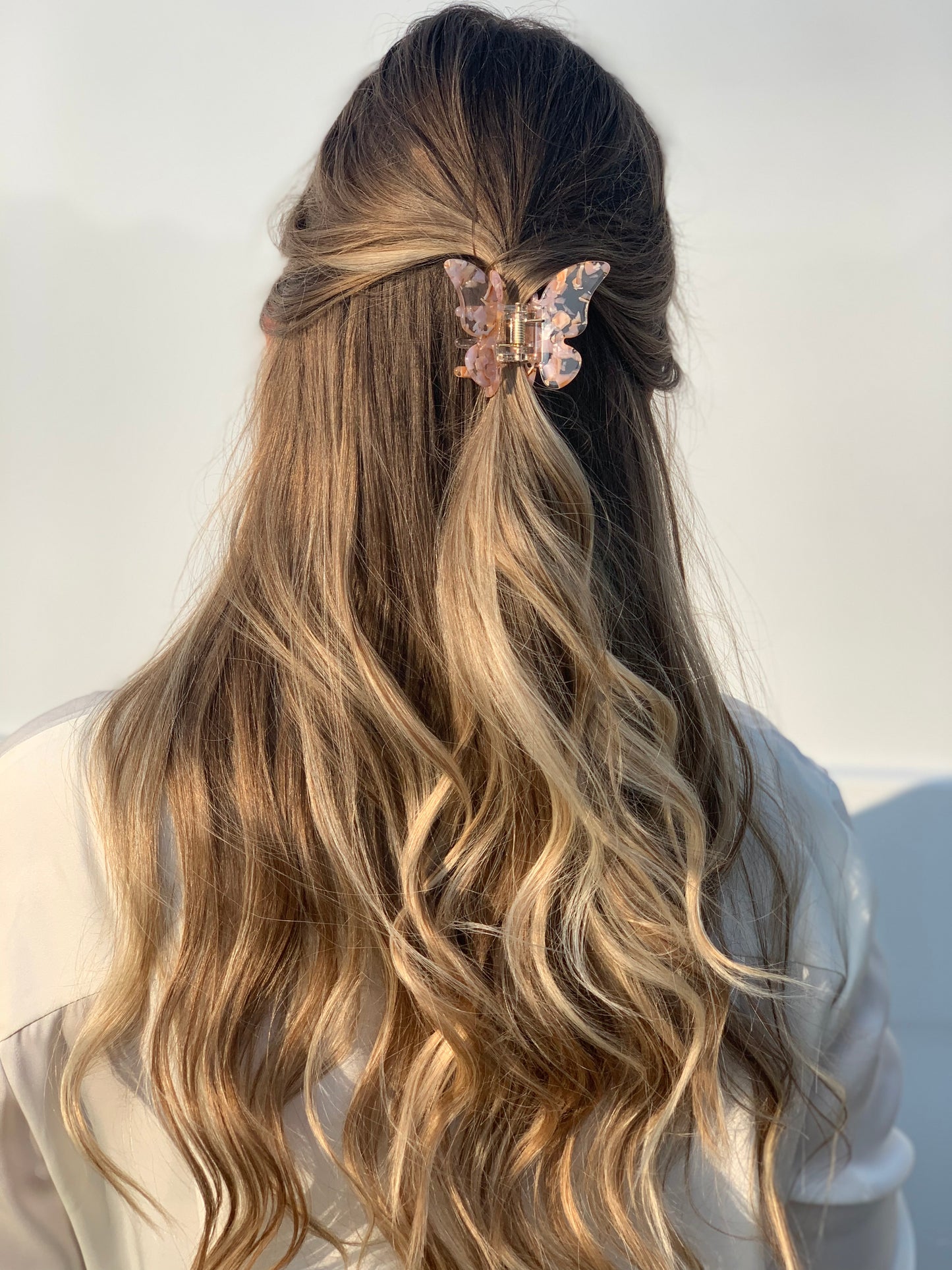 Haarklammer MARBELLA rosé